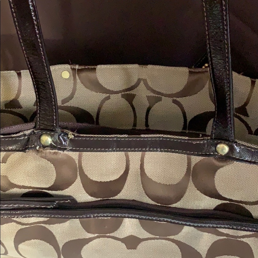Coach diaper/baby bag. - Picture 6 of 8